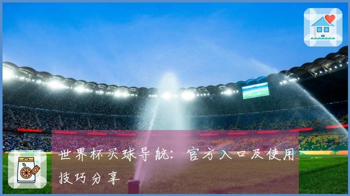 世界杯买球导航：官方入口及使用技巧分享
