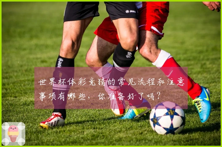 世界杯体彩竞猜的常见流程和注意事项有哪些，你准备好了吗？